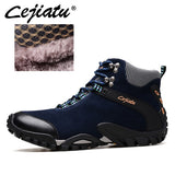 Winter Mens Hiking Shoes Sneakers Waterproof trekking Hiking Boots