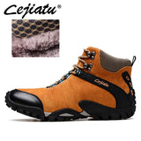 Winter Mens Hiking Shoes Sneakers Waterproof trekking Hiking Boots