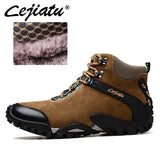 Winter Mens Hiking Shoes Sneakers Waterproof trekking Hiking Boots