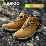 Trekking Shoes waterproof Tactical Boots Men Genuine Leather Sneakers Outdoor Women Sports Camping Climbing Mountain Shoes