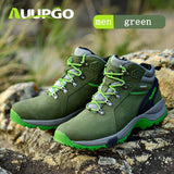 Trekking Shoes waterproof Tactical Boots Men Genuine Leather Sneakers Outdoor Women Sports Camping Climbing Mountain Shoes