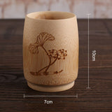 Natural Bamboo Drinking Cup
