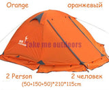 FLYTOP 2-3 Person 2 Layer Aluminum Pole Tent