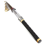 YUYU Quality Carbon mini Telescopic Fishing Rod + fishing Spinning reel + fishing bag