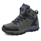 Men's Hiking Shoes Genuine Leather Climbing Shoes Waterproof