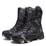 Camouflage Men Outdoor Hiking Shoes Army Desert Military Tactical Shoes