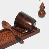 Wooden Two Cup