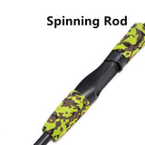Green Camouflage Portable 1.8M 3.4-20g Fishing Rod