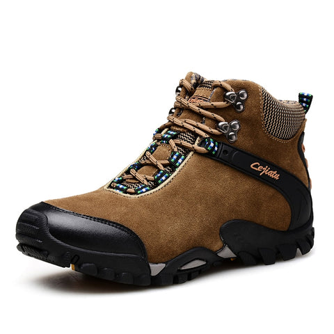 Winter Mens Hiking Shoes Sneakers Waterproof trekking Hiking Boots