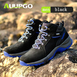 Trekking Shoes waterproof Tactical Boots Men Genuine Leather Sneakers Outdoor Women Sports Camping Climbing Mountain Shoes