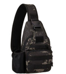 New USB Chest Bag Single Shoulder Camping Backpack