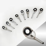 1x Telescopic Fishing Rod Guides Top Rings