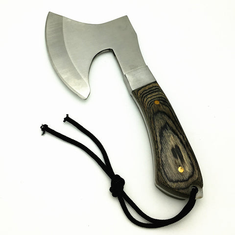 Stainless Steel Chopping Meat Bones Survival Axe
