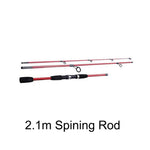 1.8m 2.1m Casting Fishing Rod