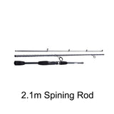 1.8m 2.1m Casting Fishing Rod
