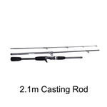1.8m 2.1m Casting Fishing Rod