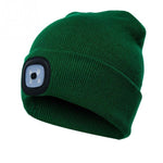 Unisex Outdoor Winter LED Lighted Cap