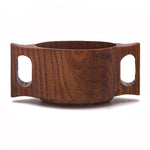 UPORS Portable Japanese Wooden Tea Cup