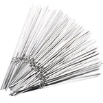 15pcs! Stainless Steel BBQ Meat Sticks