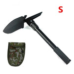 4in1 folding Shovel + Axe + Saw + Hoe.