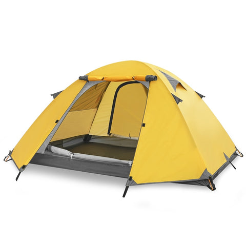 2 Color Double-Layer Camping Tent 2-3 People