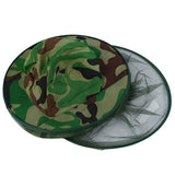 Two-layer Camouflage Anti Mosquito Bee Fishing Hat