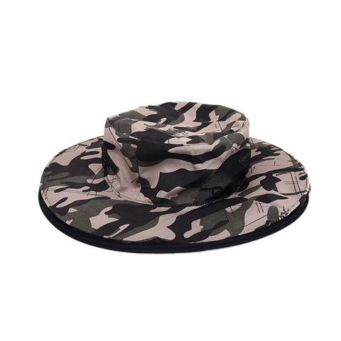 Foldable fishing insect proof mosquito cap