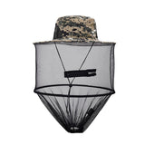 Foldable fishing insect proof mosquito cap