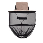 Foldable fishing insect proof mosquito cap
