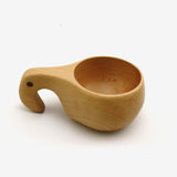 1 PCS Creative Nordic Style Handmade Oak Wood Cup