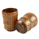 2PCS/Pack Jujube Wood Cup
