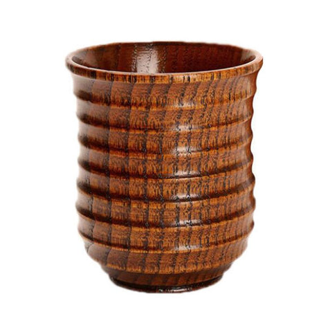Environmentally Friendly Thread Wooden Cup