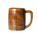 240ml Natural Jujube Wooden Cup Primitive Handmade